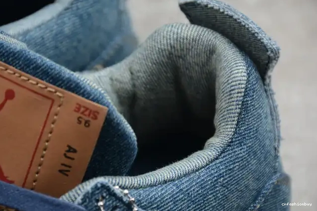 Air Jordan Levi's AO2571-401 Denim x 4 Nike 0627